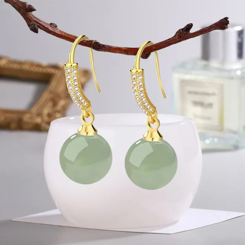 Earrings White Pearl