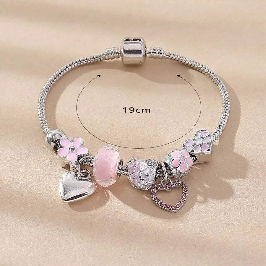Love Heart Flower, Bracelet