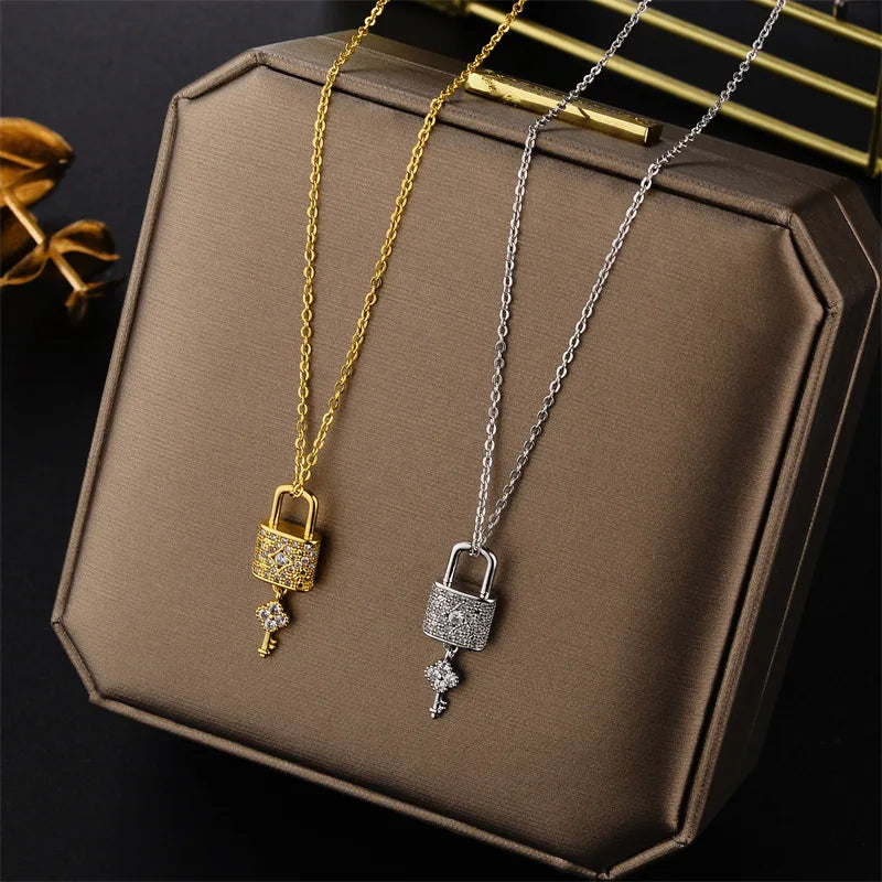 Lock Key, Necklaces