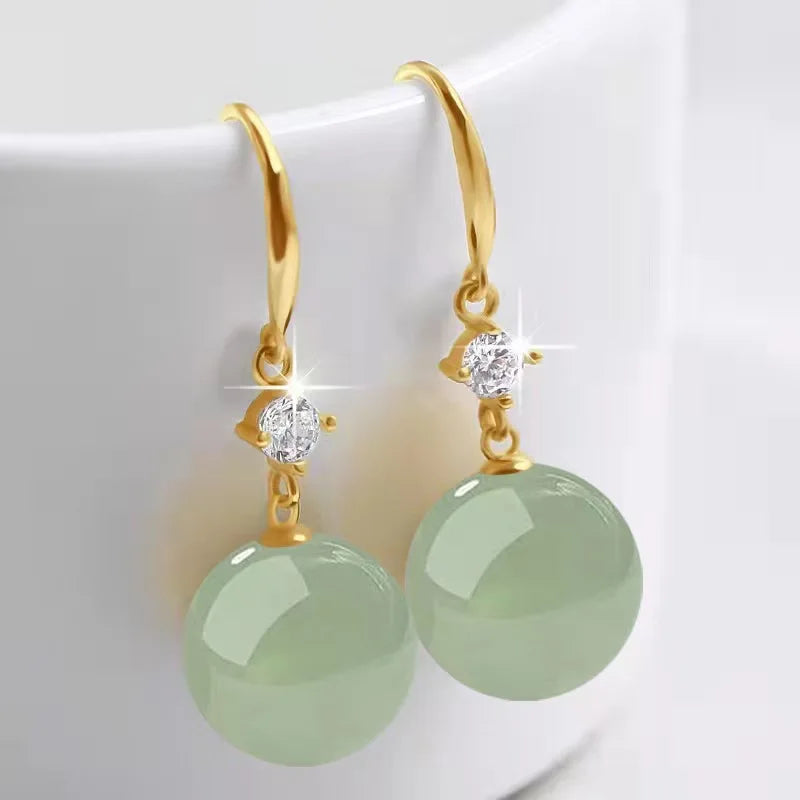Earrings White Pearl