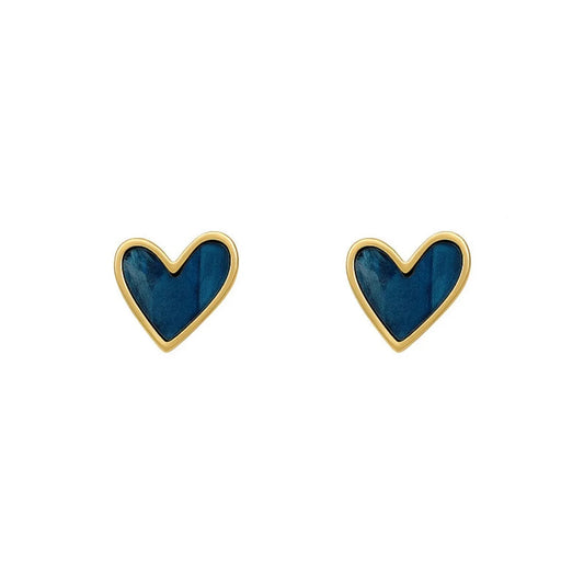 Blue Glaze Earrings