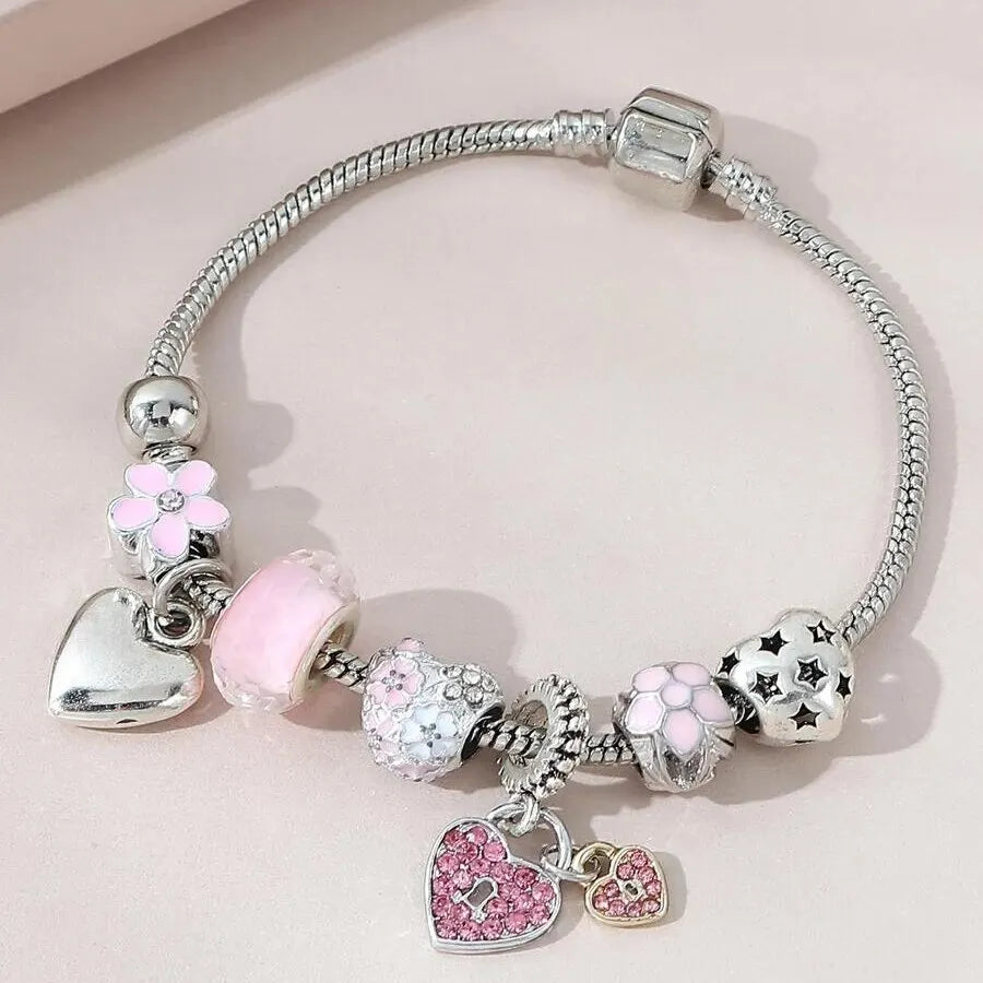 Love Heart Flower, Bracelet