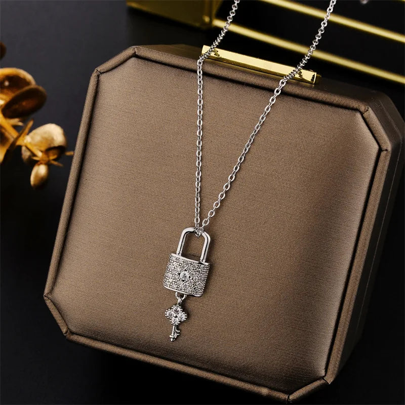 Lock Key, Necklaces