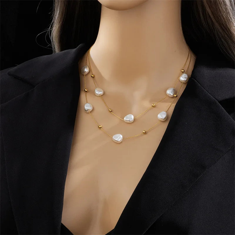 Pearl Pendant Necklace