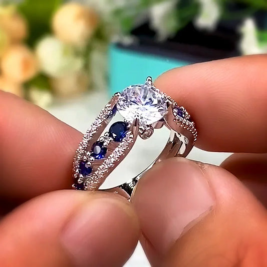 FANCY Blue Ring