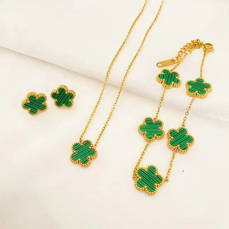Five Leaf Bracelet