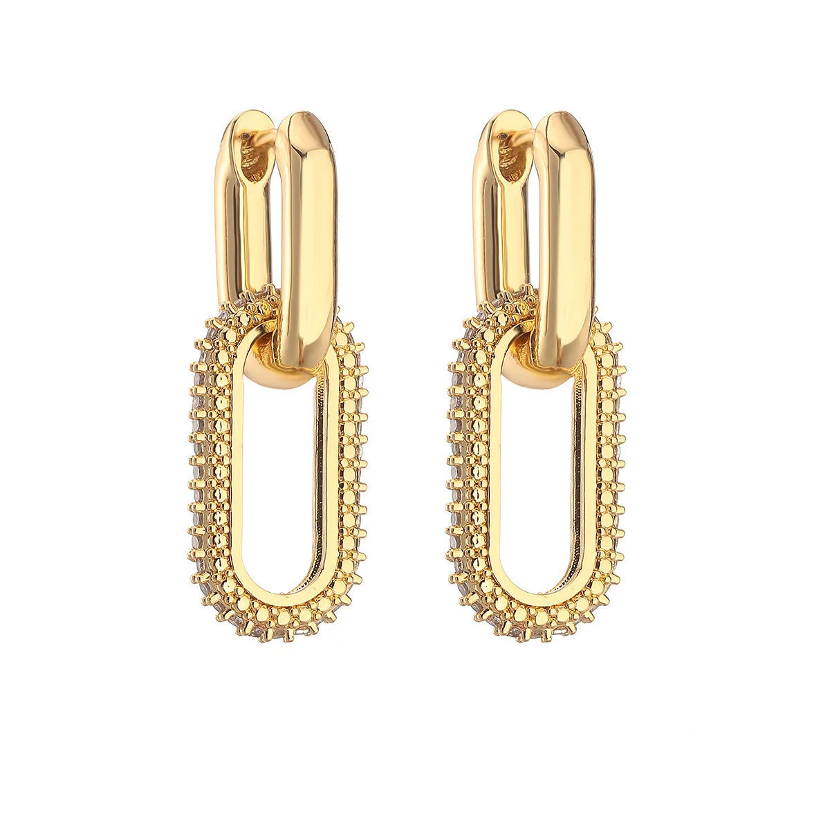 Gold, Silver, Earrings