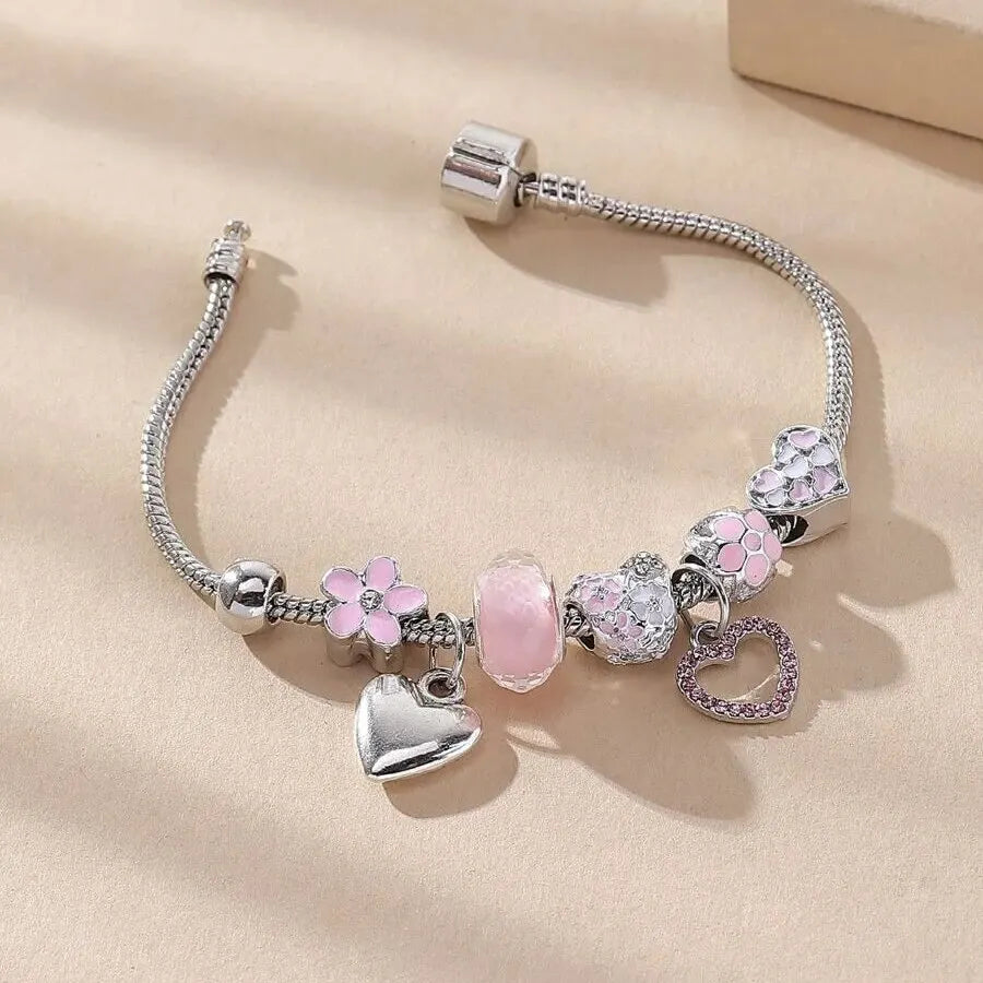 Love Heart Flower, Bracelet
