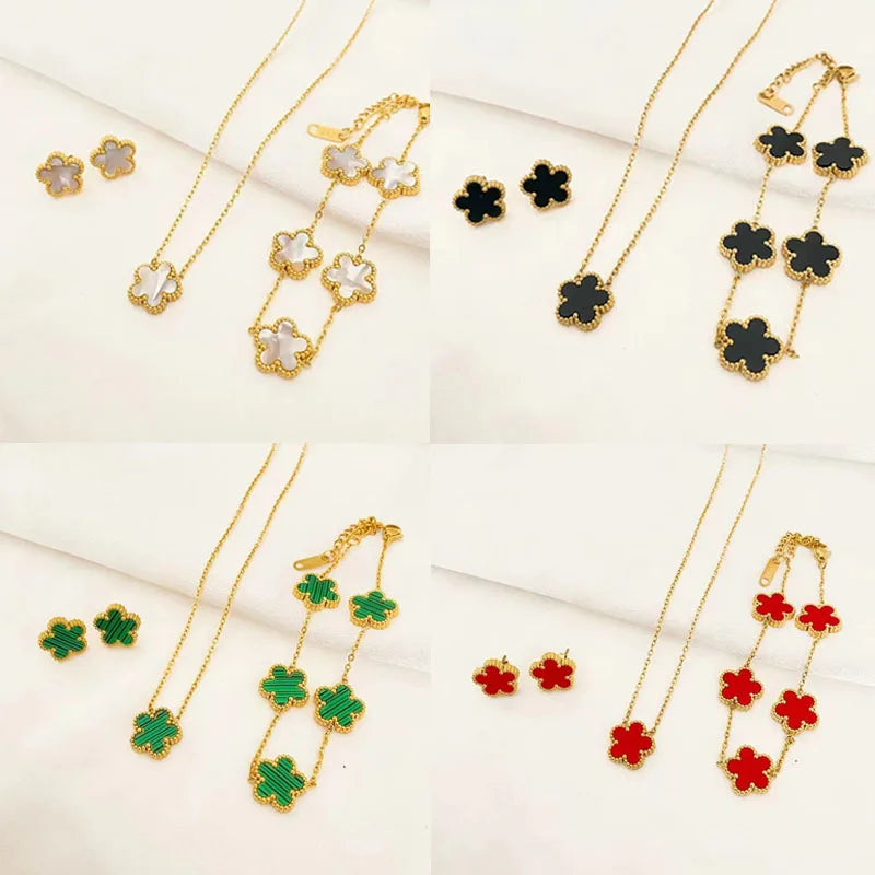 Five Leaf Bracelet