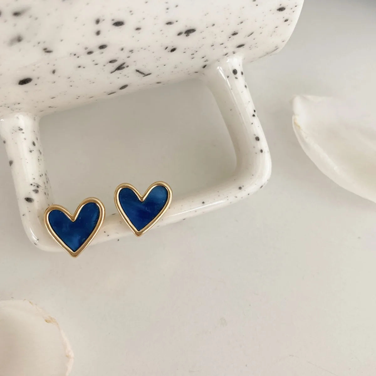 Blue Glaze Earrings
