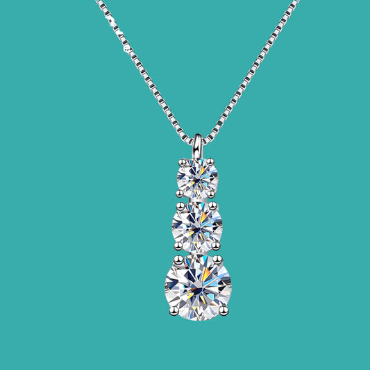 Sliver Diamond Necklace