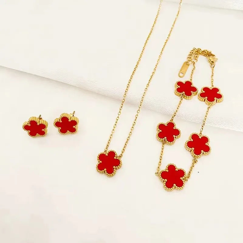 Five Leaf Bracelet