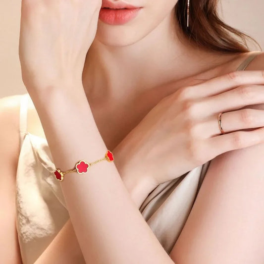 Five Leaf Bracelet