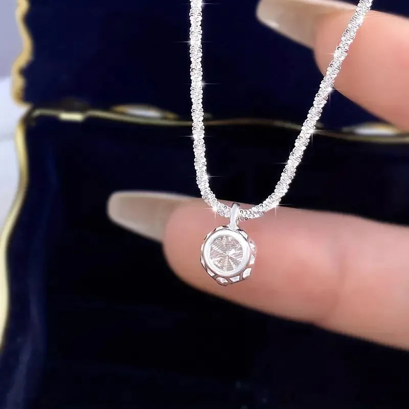 White Pendant Necklace
