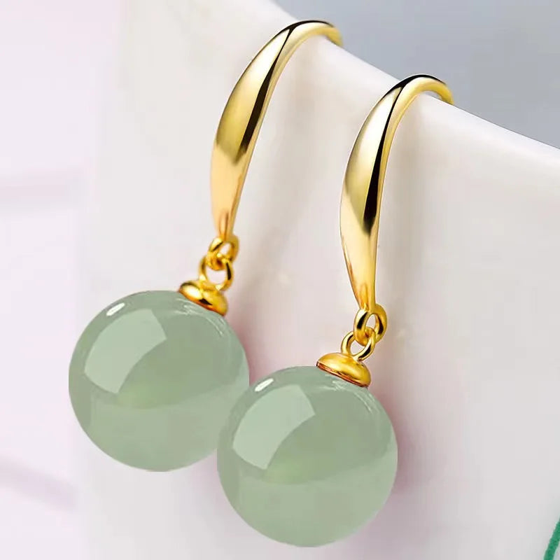 Earrings White Pearl
