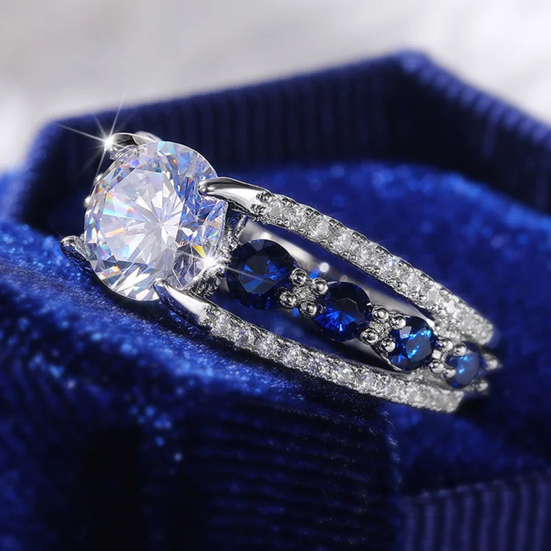 FANCY Blue Ring