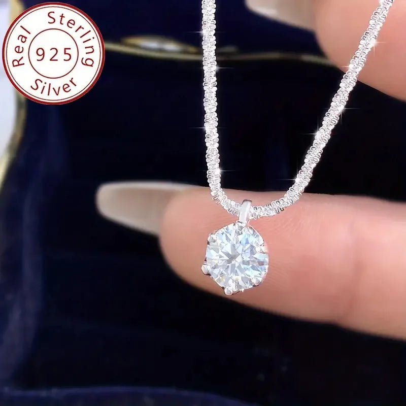 White Pendant Necklace