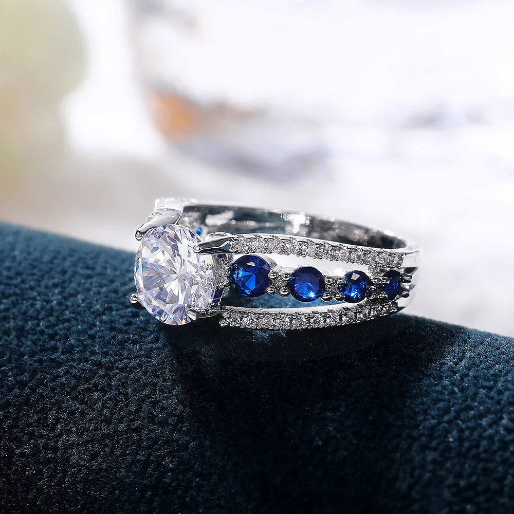 FANCY Blue Ring