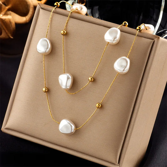 Pearl Pendant Necklace