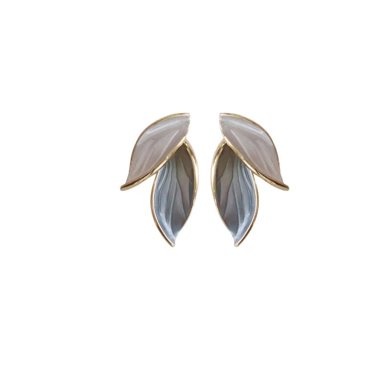 Sweet Leaf Stud Earrings
