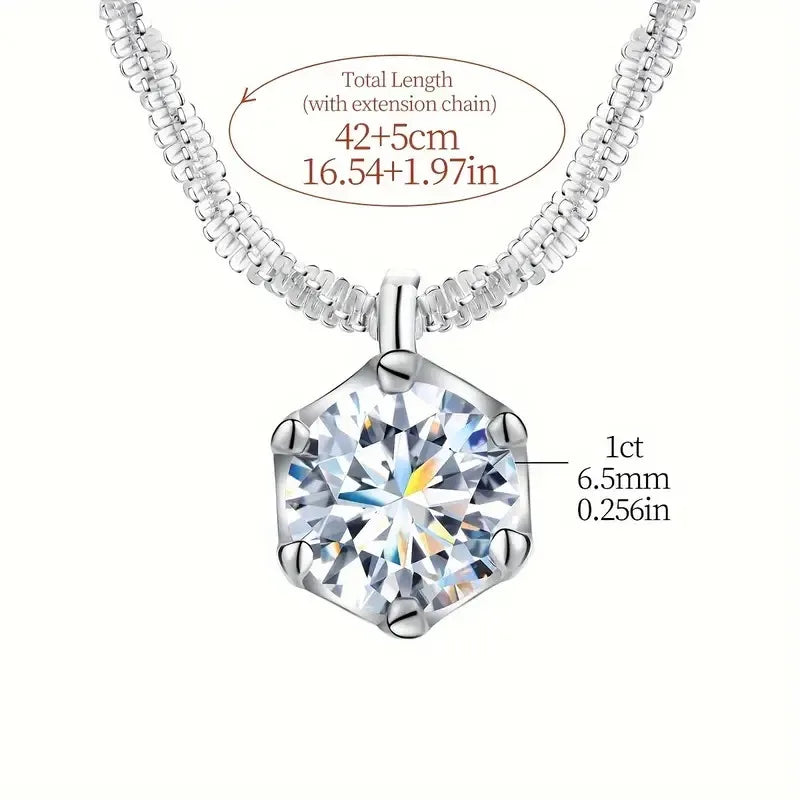 White Pendant Necklace
