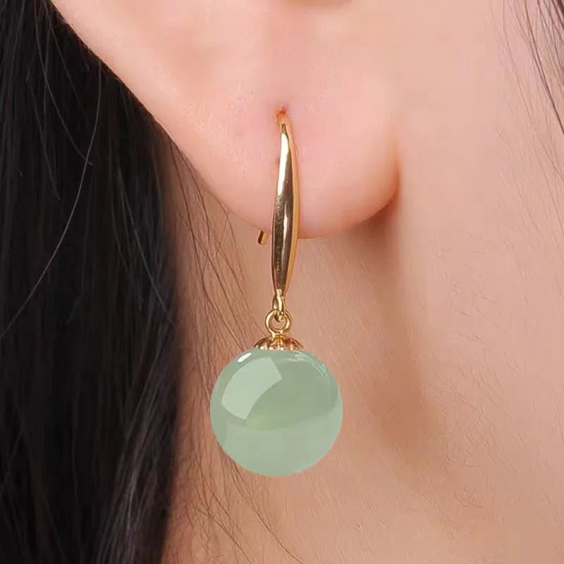 Earrings White Pearl