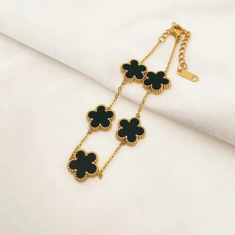 Five Leaf Bracelet