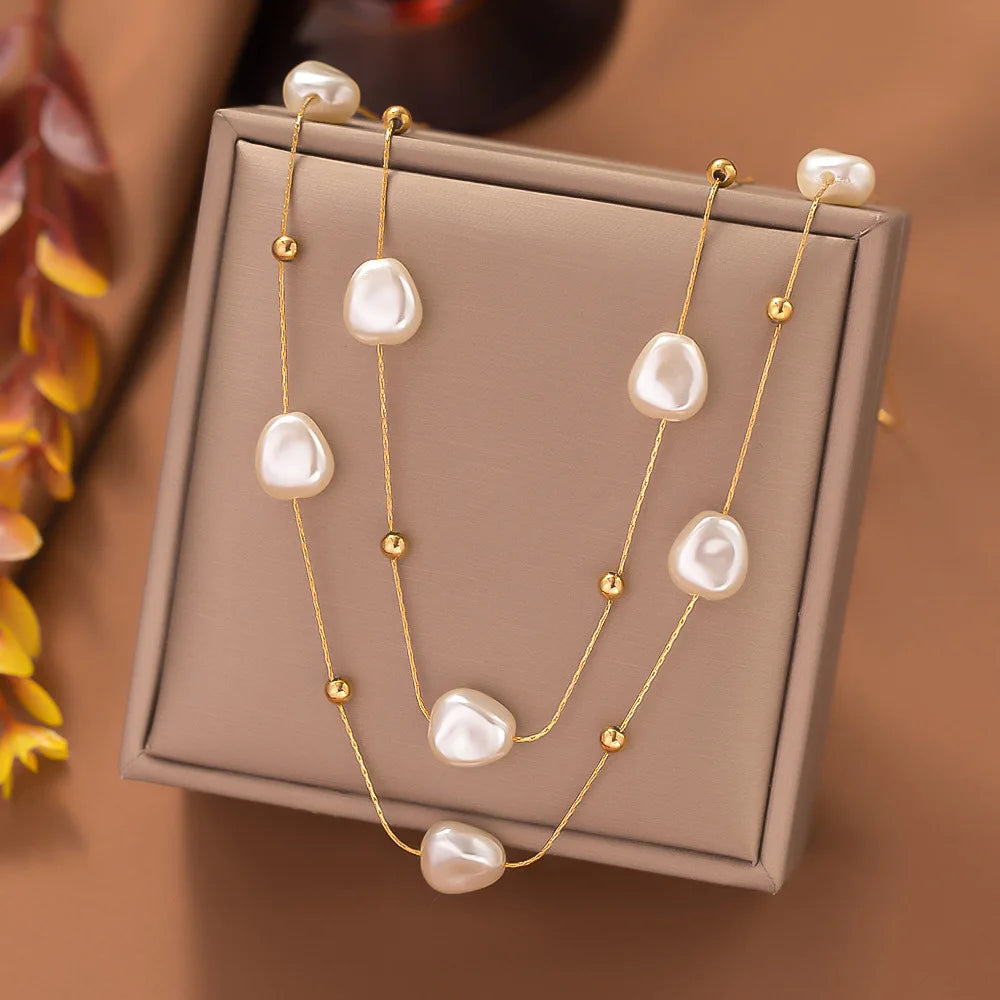 Pearl Pendant Necklace